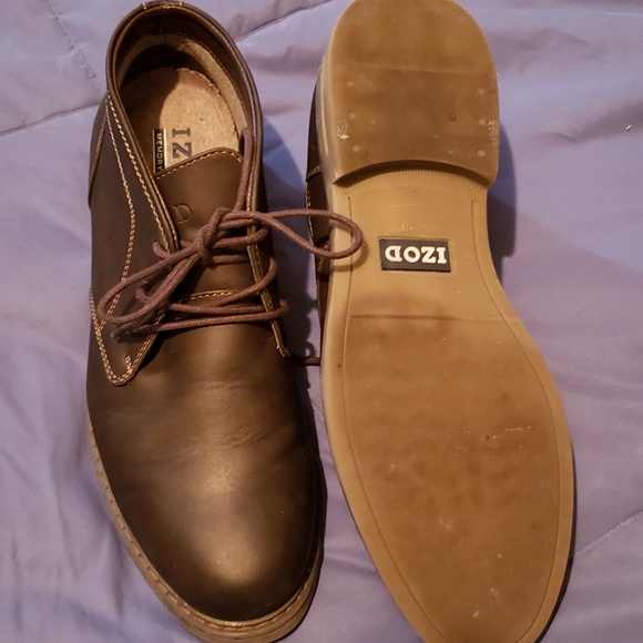 Izod Shoes Izod Mens Lewis Oxford Leather Laces Poshmark